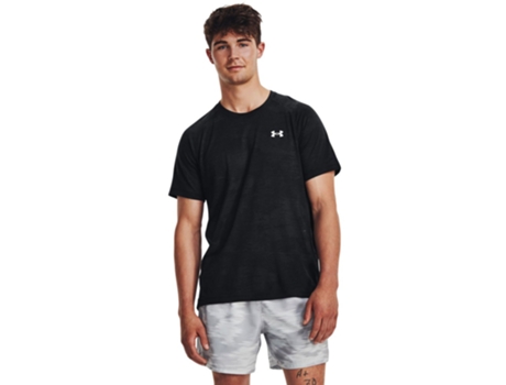 Camiseta de Hombre para Running UNDER ARMOUR Streaker Speedcamo Negro (2XL)