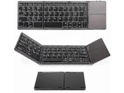 Mini teclado inalámbrico Bluetooth plegable B033 con panel táctil Nostalgia88
