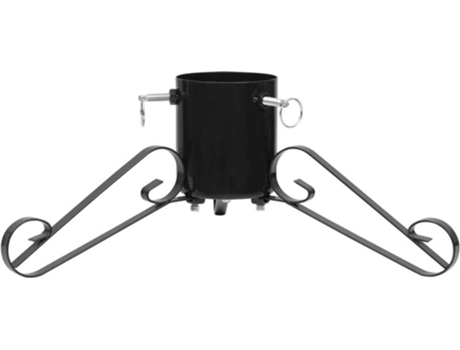 vidaXL Soporte para árbol de Navidad negro 58x58x21 cm
