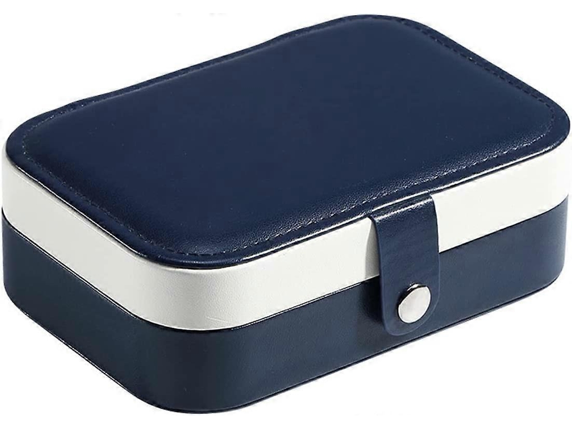Caja De Joyería Portátil Organizador Viaje Cuero Elegante Regalo Para Mujeres Niñas Madre Hija