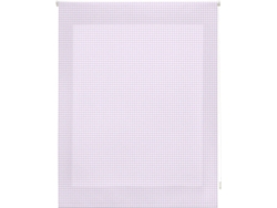 Estor Enrollable HAPPYSTOR Vichy Estampado Digital Fantasia Lila 190x250 cm