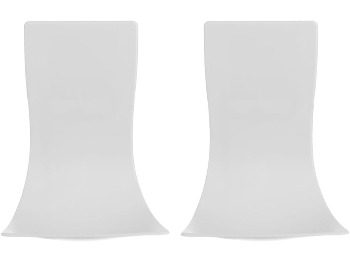 Bandejas Antigoteo Para Dispensador De Jabón De Pared, De Abs Blanco, Juego 2,