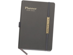 Agenda/diario Semanal Portátil - Cuaderno Práctico Para El Trabajo Y Los Estudios - Cubierta De Piel
