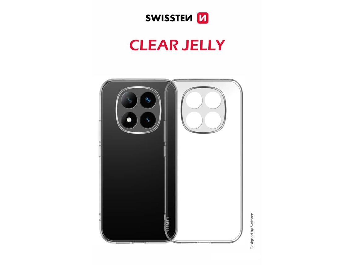 Funda SWISSTEN Jelly Xiaomi Redmi Note 14 Pro Plus 5G (Transparente)  