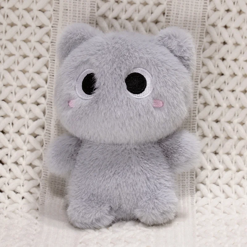 (gris 20cm) Juguete De Peluche Suave De Gato Siamés De 20 Cm