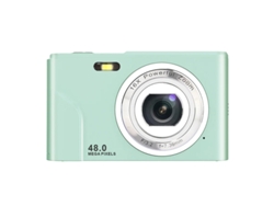 Cámara digital de 48 MP con zoom de 16x, pantalla IPS de 1080p, 2 a 4 GB, ideal para viajes, ceremonias de graduación, color verde Yizhood