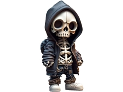 Adorno De Cabeza De Calavera, Estatua Decorativa Para El Hogar, Decoración De Halloween, Regalo Gótico De Colección