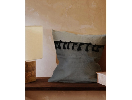 Funda de Cojín Decorativa Gris+Es Gris. BOD HOME