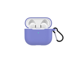 Capa De Silicone Para Fones De Ouvido Sem Fio 3 2021 Com Carabina Proteção Anti-choque Completa