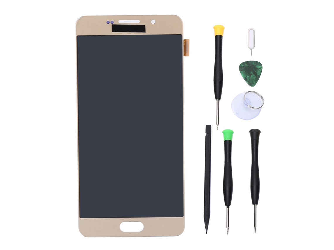 Pantalla LCD, pantalla táctil, compatible con Samsung A71 2016 y A710 EOOCOO