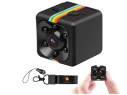Mini cámara espía oculta Bestvite HD 1080P con visión nocturna inalámbrica sin Wi-Fi (negra)
