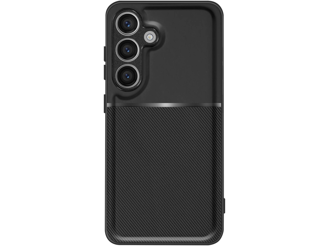 Funda Para Samsung Galaxy S24 Plus, Textura Suave Acrílica, Color Negro.