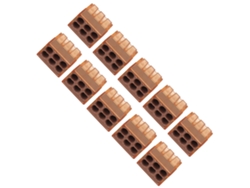 2026as-conector De Cable Push 0.5-4mm² Rápido 10 Piezas Material Auxiliar Eléctrico Industrial Pct606