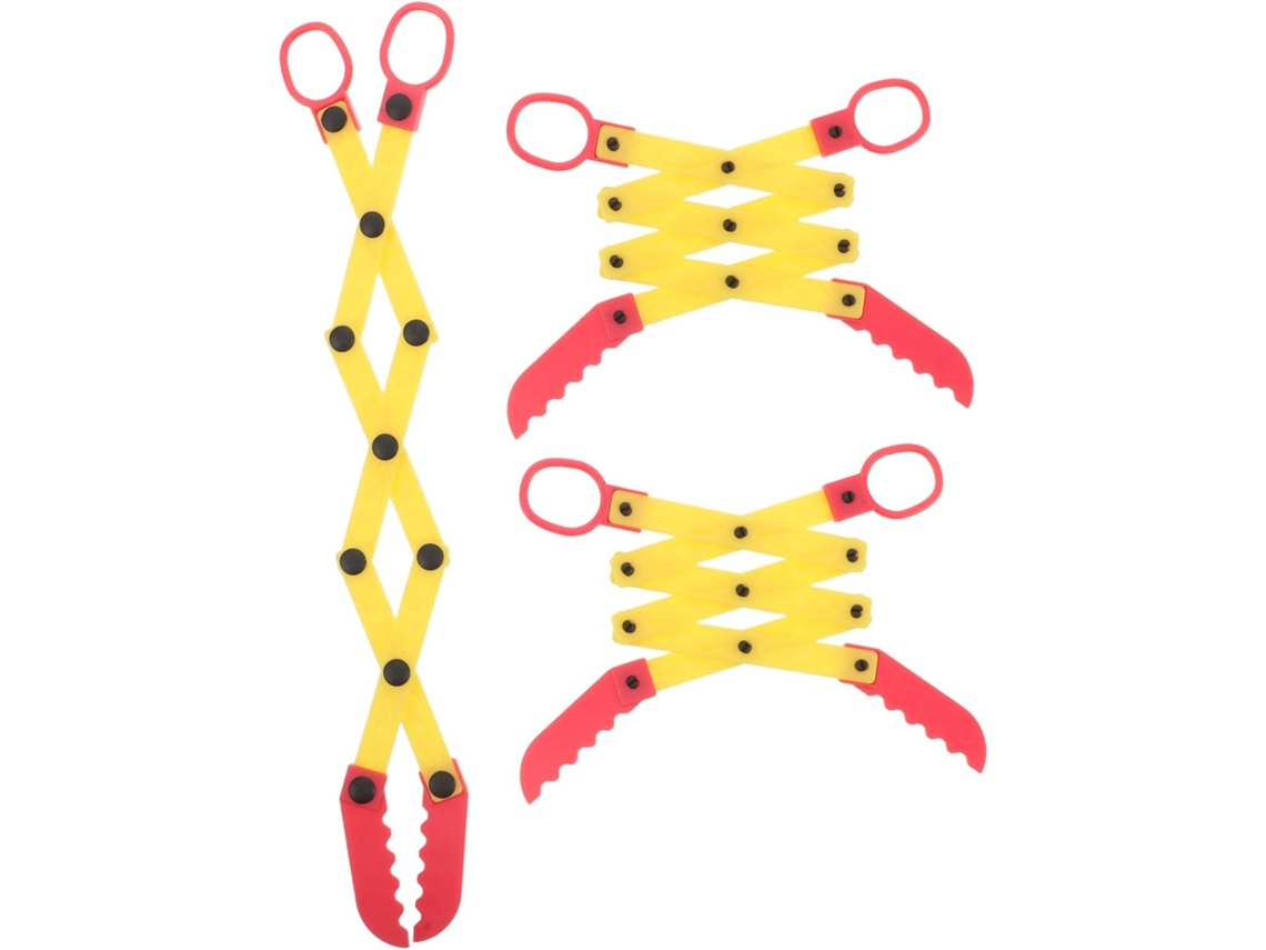 Kit De Mano Robótica De 3 Piezas Para Niños Y Niñas, Kit De Brazo Mecánico Retráctil Para Armar