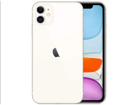 iPhone 11 APPLE (Reacondicionado Como Nuevo - 4 GB - 128 GB - Blanco)