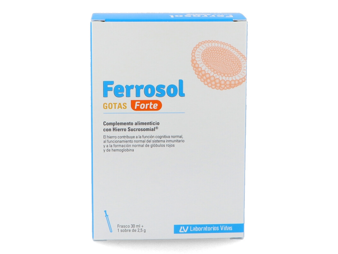 Complemento Alimentar VIÑAS Viñas Ferrosol Gotas Forte Sol 30 Ml