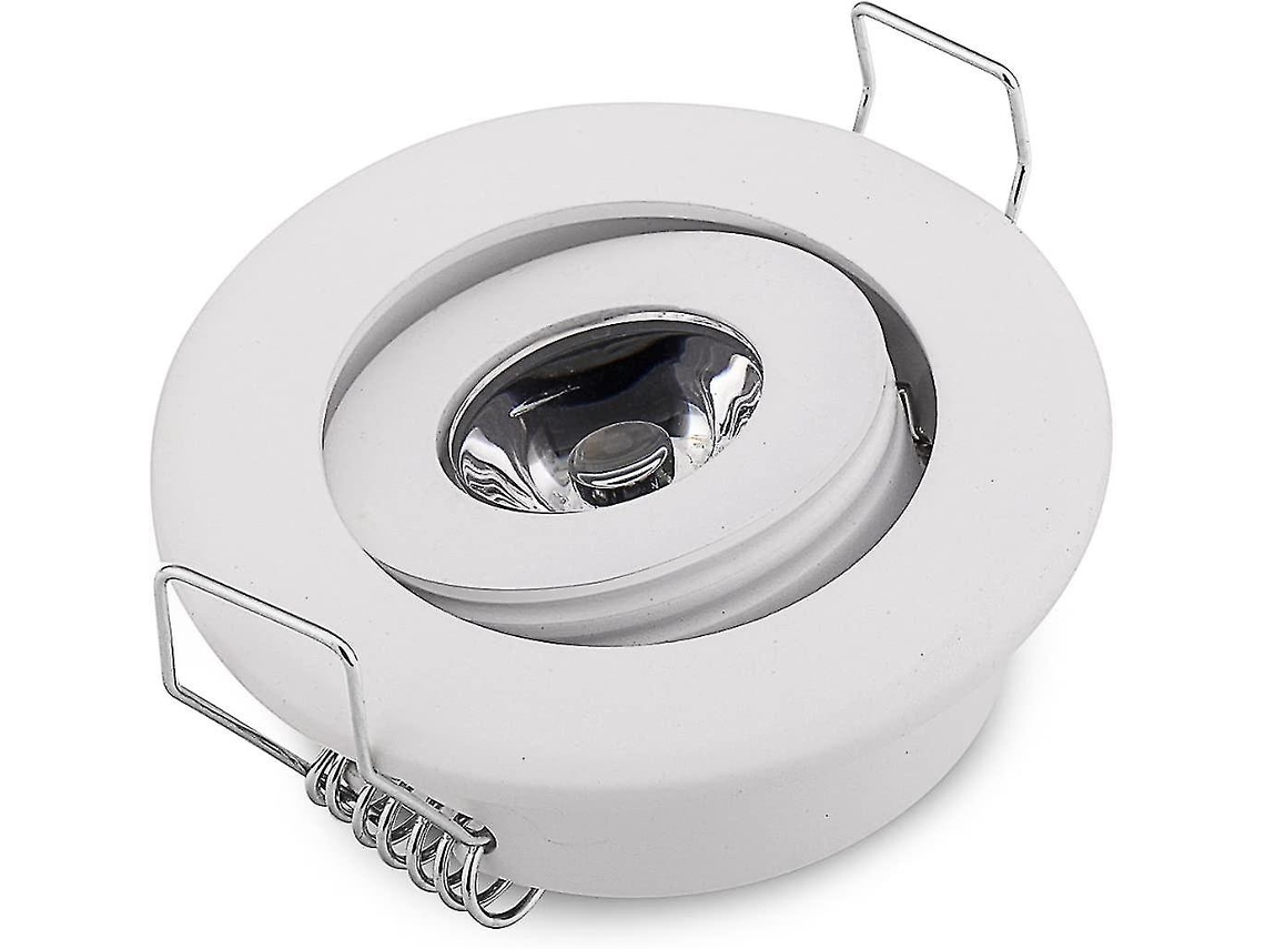 Omni-focos Empotrables Mini Led 3w De Techo Pequeño Con Luz Cálida, Carcasa De Aluminio Die-cast Ajustable Y Alta Luminosidad