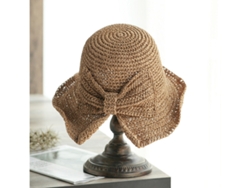 Juego Sombrero Paja Plegable Ala Ancha, Playa Verano, Cordón Tirar, Cinta Ajustable, Mujeres/chicas