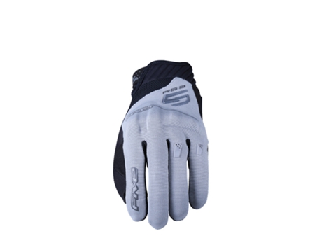 Guantes para Moto FIVE (Unisex - Gris - L)