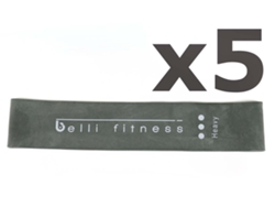 Banda Elástica BELLIFITNESS Negro Dificil