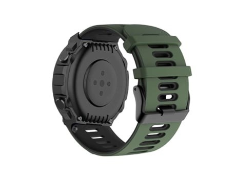 Correa Pioneer para Amazfit T-Rex Pro Verde Escuro y Negro