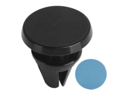 Soporte Magnético Para Teléfonos Móviles En Coches De Aleación De Aluminio, Montura Negra