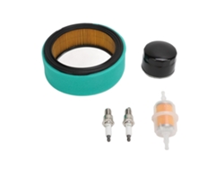 Kit de 5 filtros de aire para cortacésped Ch18, Ch25, Cv18, Cv25, Ch730, Ch740, Cv675, Cv740, Ech730, 18-25 hp, OHV, 24 083 03 S 24 083 0