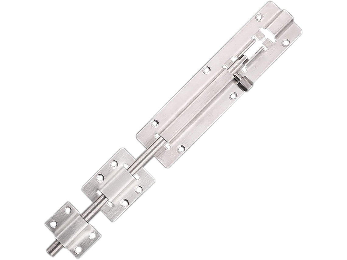 Cerradura De Puerta, Perno Acero Inoxidable, Deslizante, Paquete 4 Pestillos Cilíndrico, Cerradura Engrosado For, Con