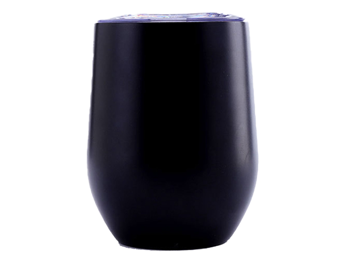 Taza térmica con forma de huevo, pintura de arco iris, taza de huevo grande NEVEANCE