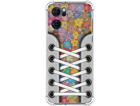 Carcasa para Oppo Find X5 Lite 5G TUMUNDOSMARTPHONE Dibujos Antigolpes Zapatillas 05 Multicolor