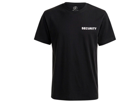 Camiseta de Hombre BRANDIT Security Sleeve Negro