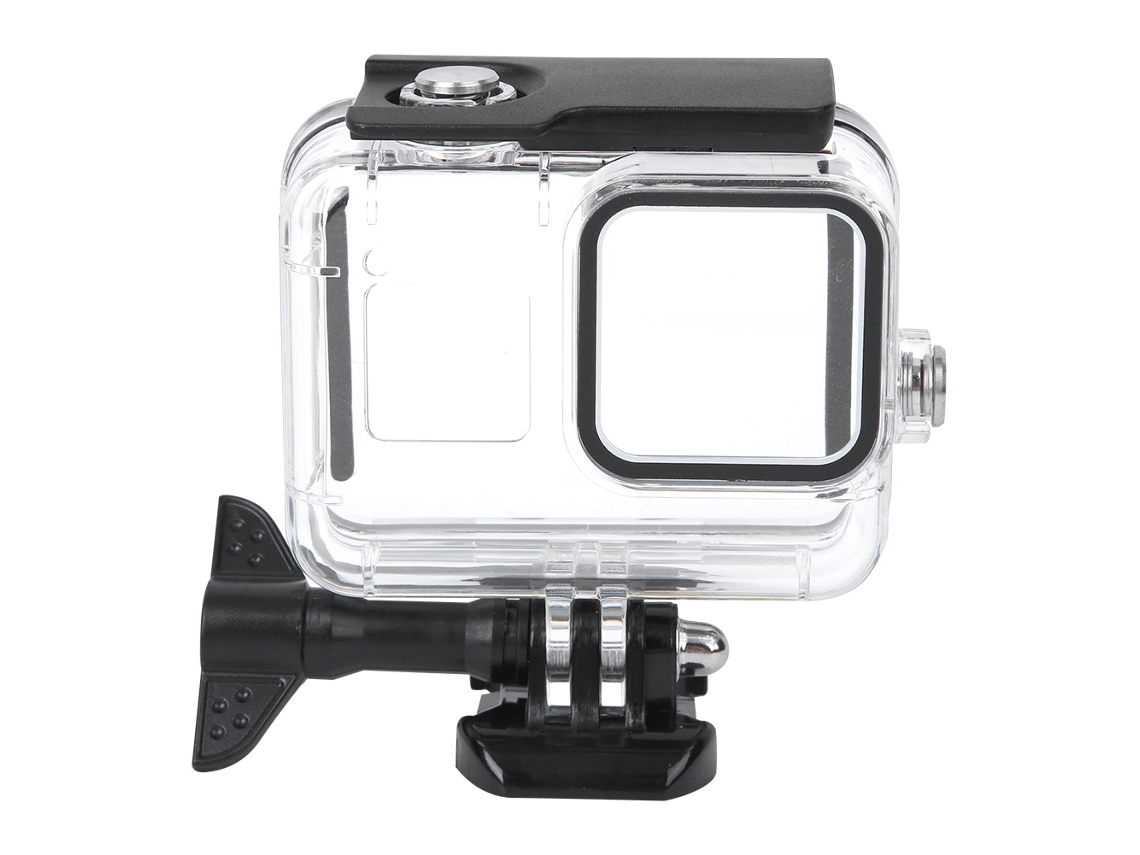 NEVEANCE Funda Impermeable para Cámara GoPro 8 Black con Pantalla Trasera Táctil, Profundidad 60 m