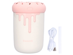 Humidificador USB de niebla fina con 2 modos, 250 ml, silencioso, para dormitorio y oficina
