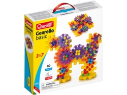 Juego Educativo QUERCETTI Building Georello Basico 80 pz (Edad Mínima: 3 Años - 30 x 29 x 7 cm)