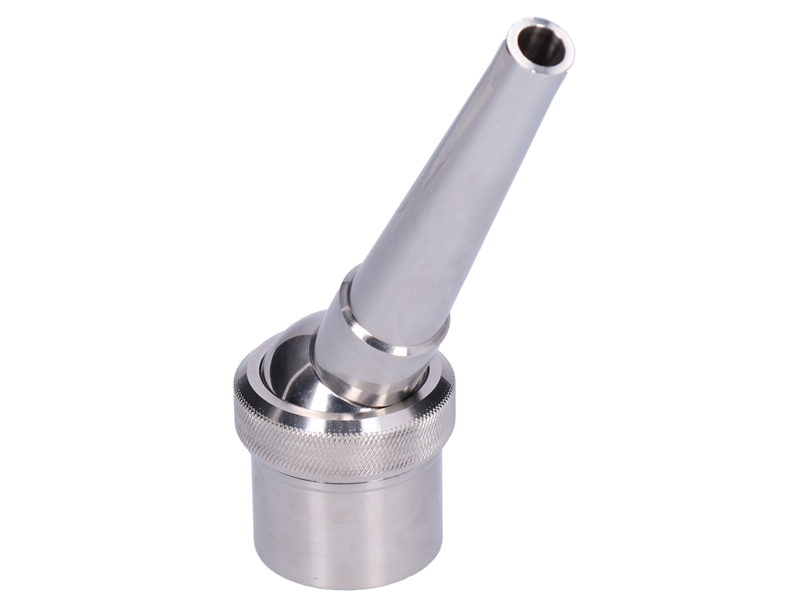 Boquilla De Fuente De Acero Inoxidable 304 Con Rosca Hembra G1-1/2 Y Chorro Ajustable De 46 Mm Para Jardín/estanque.