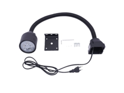 Lámpara para máquina CNC, 5 W de potencia, 500 lm de brillo, voltaje 110-220 V, con cable, diseño moderno.