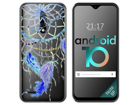 Carcasa Ulefone Armor Note 8P TUMUNDOSMARTPHONE Dibujos Transparente Multicolor