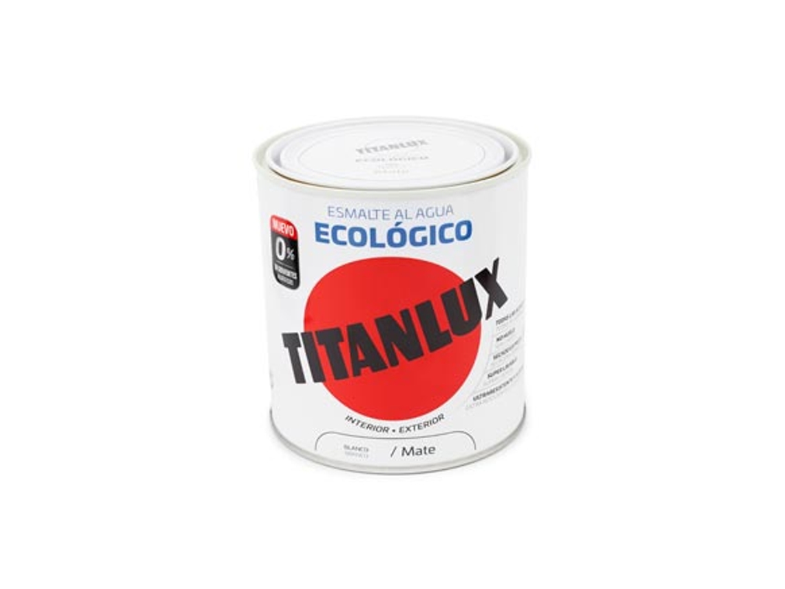 Esmalte Al Agua Ecologico Mate TITANLUX