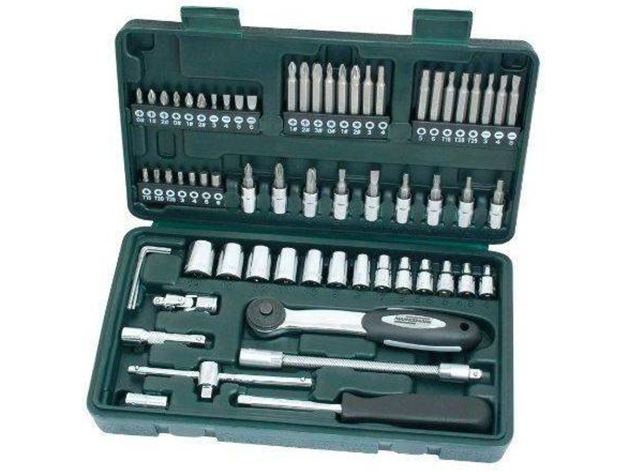 Conjunto de Enchufes MANNESMANN (65 piezas - 1/4)