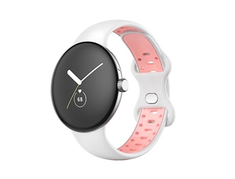 Correa Smartwatch Para Google Pixel Watch Blanco Rosa VENISYMLIS
