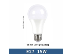 (base De Rosca E27 De 15w Triple Color) 6 Bombillas Led De Alta Eficiencia Y Bajo Consumo, Con Una Vida Útil De Hasta 50.000 Horas.