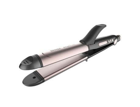 Plancha de Pelo Ceramica Cecotec Bamba Ritualcare 1000 2In1 Negro/Rosa