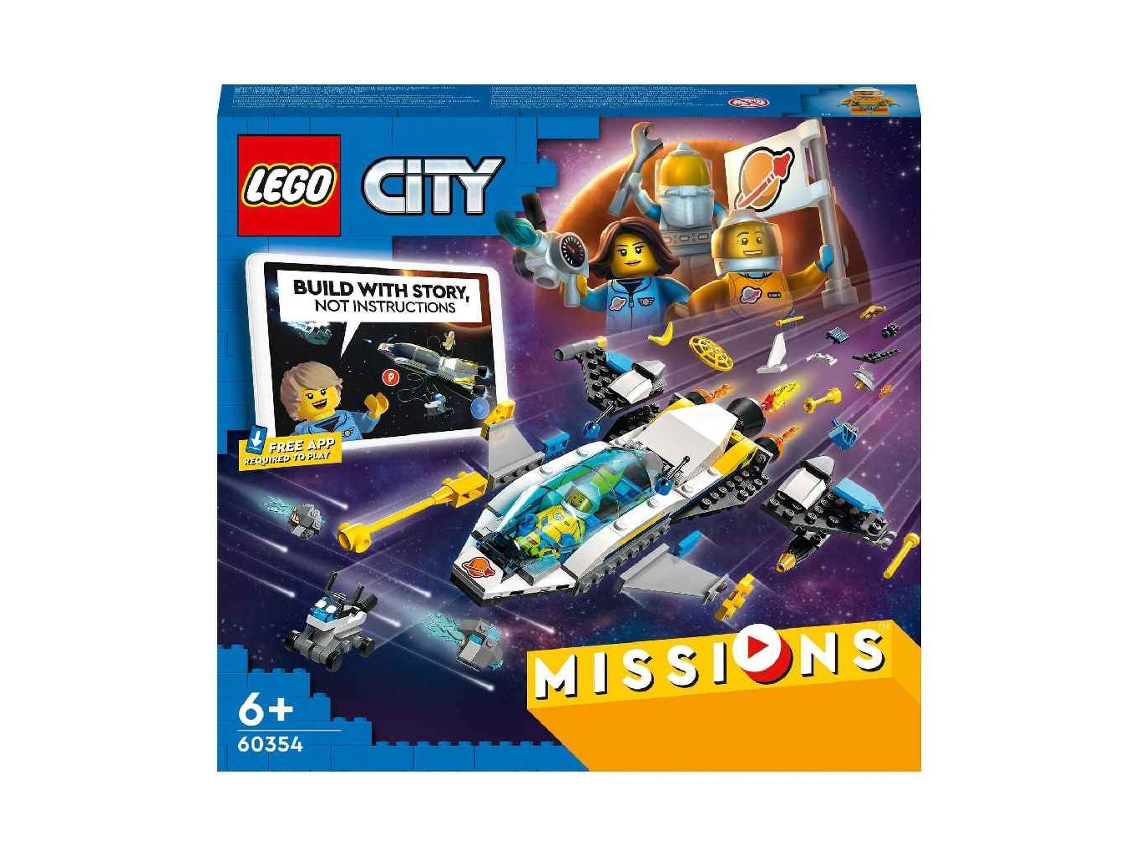 Missões de Exploração com Nave Espacial em Marte - 60354 LEGO-CITY 