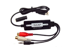 Dispositivo de captura de audio USB de 3,5 mm Ezcap, convertidor de cinta a CD/MP3 Mdug