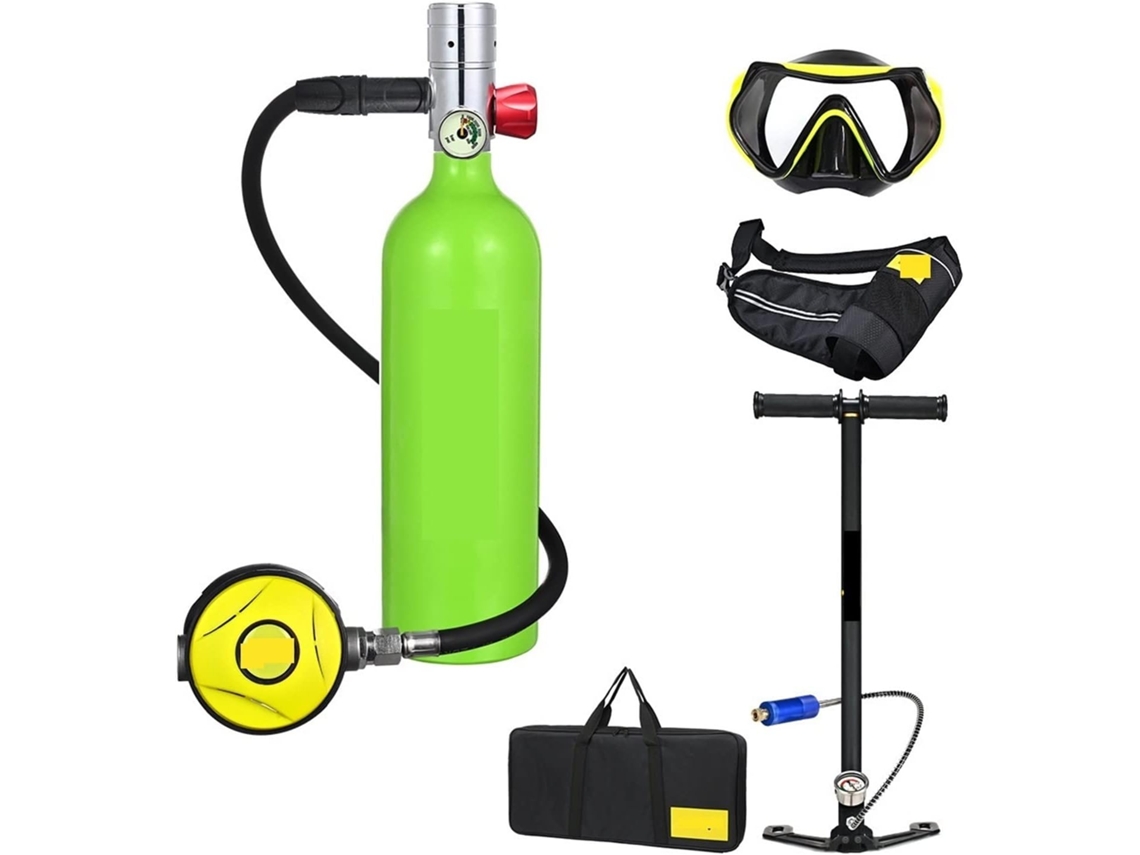 Minicilindro de oxígeno SFUSHOS para buceo
