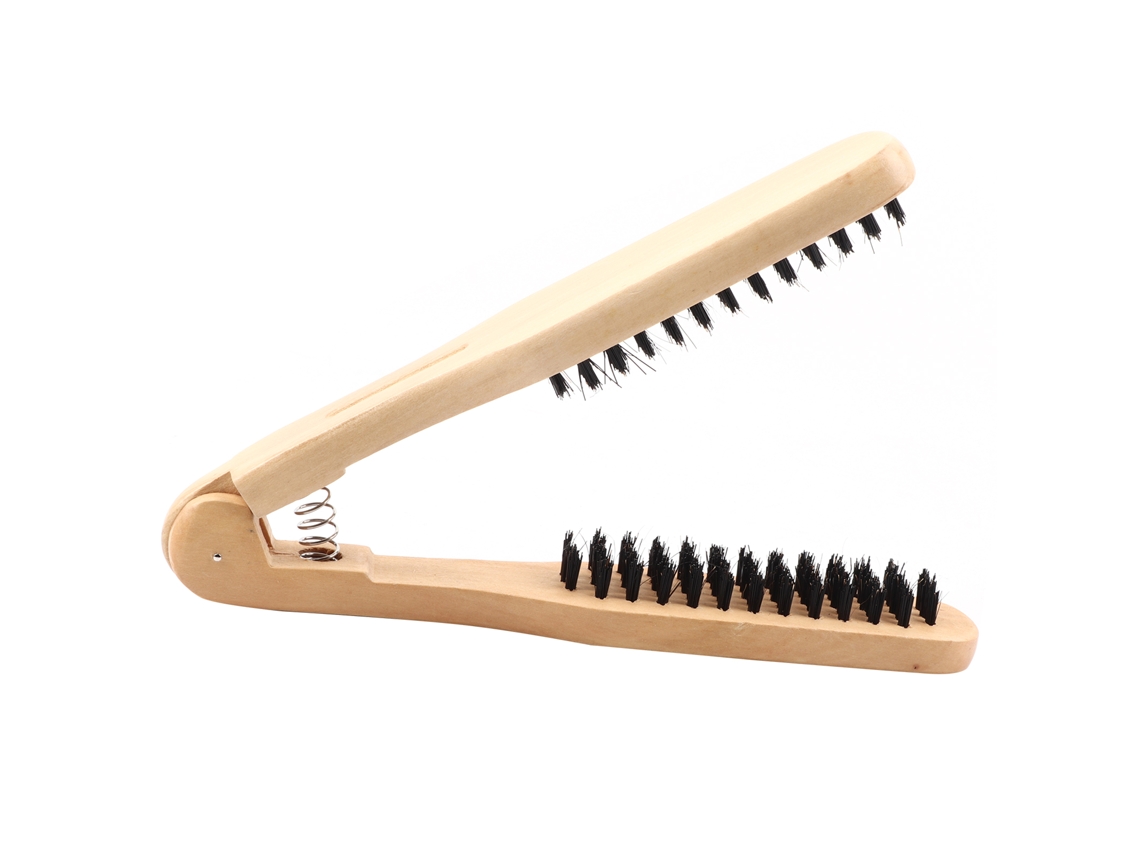 Pegatina De Peine Rectificador Profesional En Forma De V Para Peinar Y Estilizar Cabello Herramienta De Peluquería