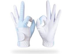 Guantes de golf, guantes de golf y tenis para mujer, antideslizantes, transpirables, microfibra, rosa, azul, Mo