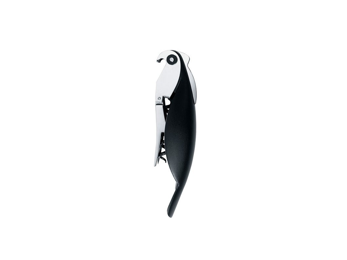 Sacacorchos Sommelier Negro - Parrot A DI ALESSI
