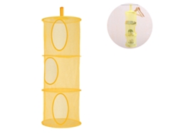 RNEMITERY Cesta de Almacenamiento Colgante de Malla, Plegable, Organizador para Espacio de Almacenamiento, para Juguetes, Multifuncional, Cesta para Secar Sujet