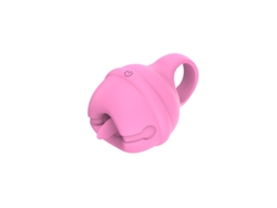 Vibrador para lamer la lengua del clítoris con 10 modos para mujeres (rosa) YIZHOOD
